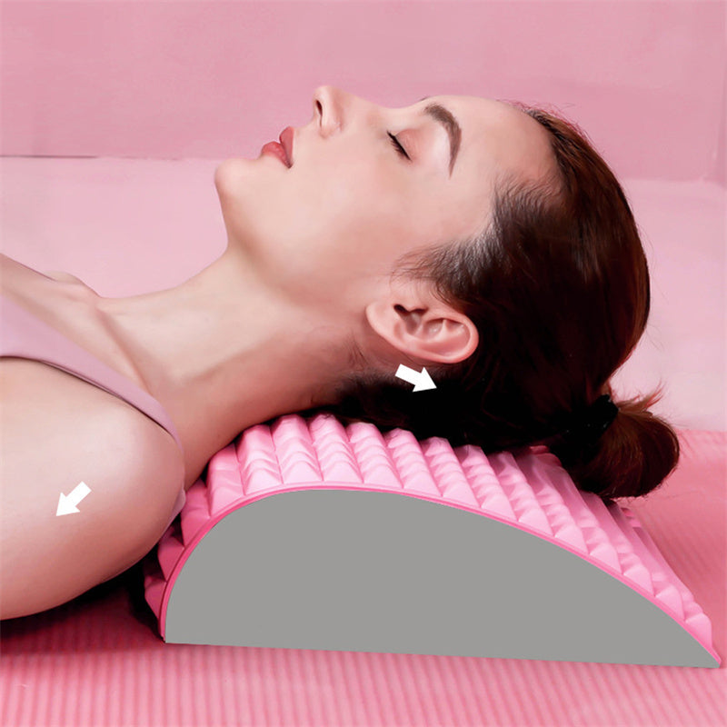 🌟 #PainFreeBack: Back Stretcher Pillow for Instant Relief & Long-Term Healing! 💆‍♂️✨