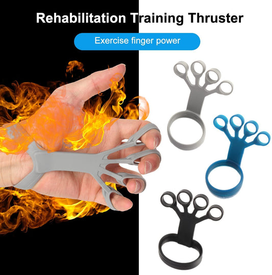 💪 #StrongerHands: Silicone Finger Exercise Grip Trainer for Pain Relief & Strength! ✋✨