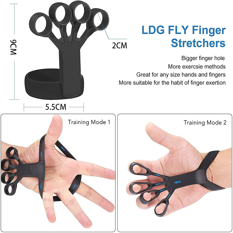 💪 #StrongerHands: Silicone Finger Exercise Grip Trainer for Pain Relief & Strength! ✋✨